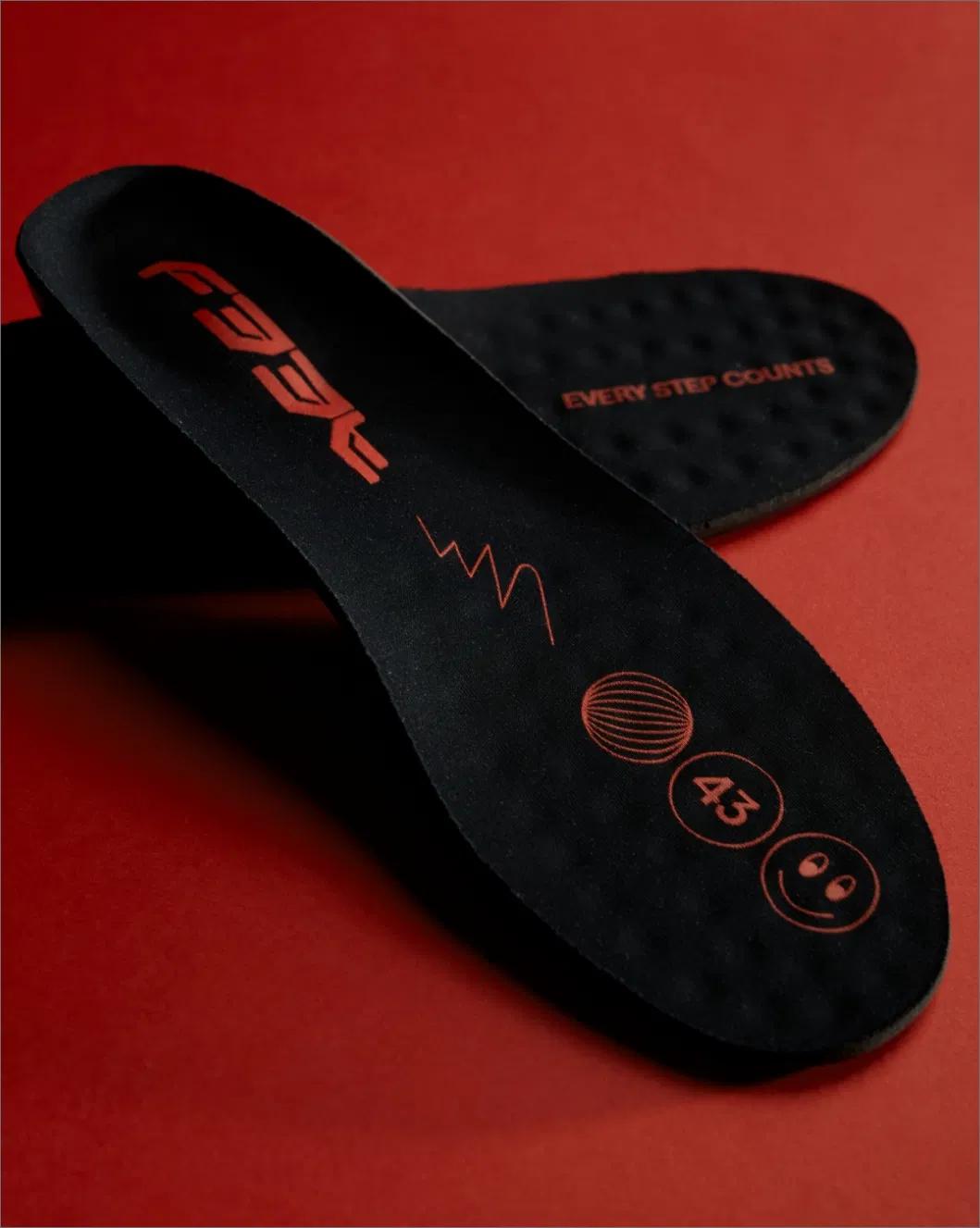 Experimental design of F33T, orthopaedic insoles brand