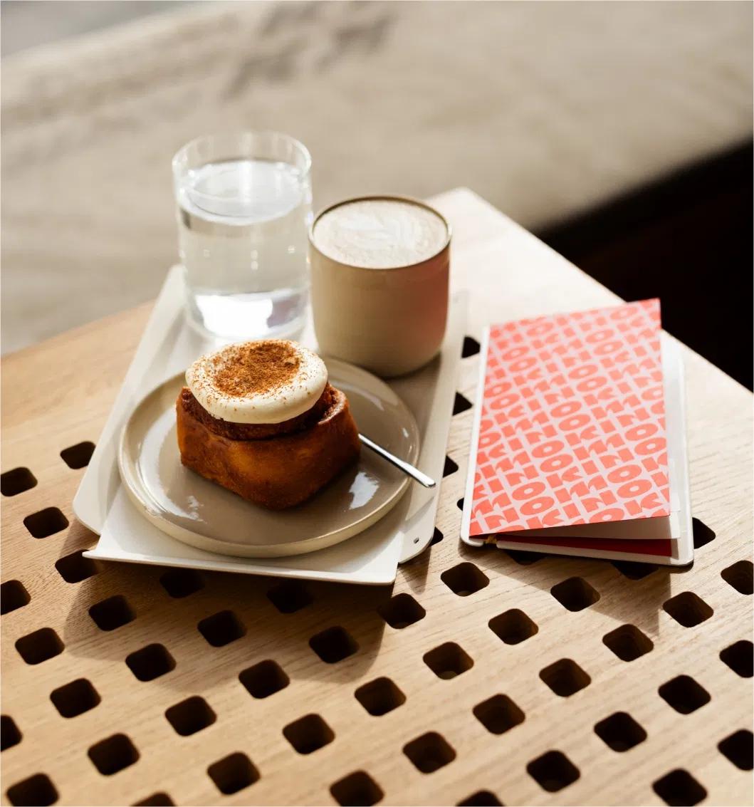 Branding & interior of Kimono, 
café infused with bit of Japan