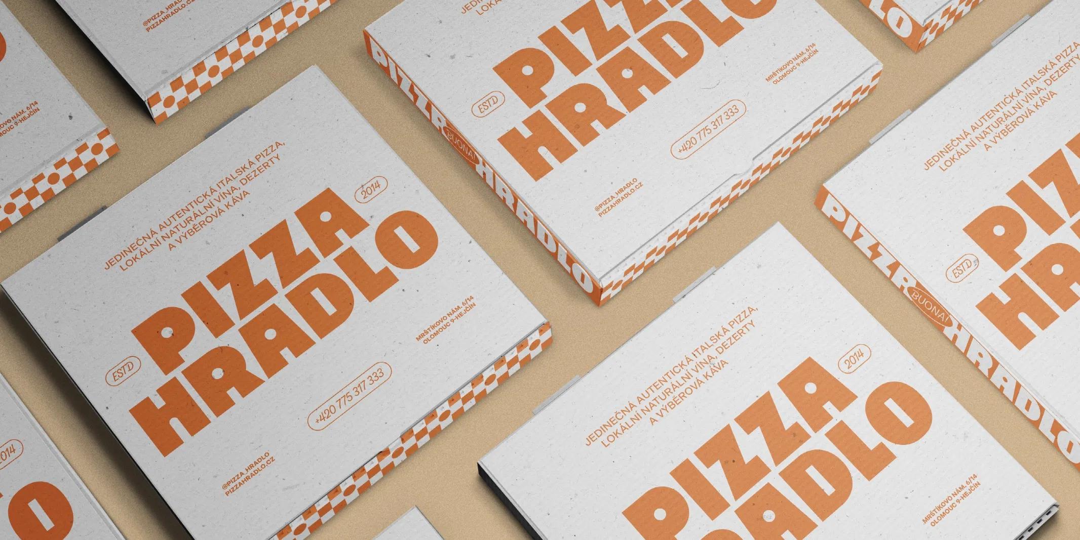 Identity & interior branding 
for Pizzeria Hradlo