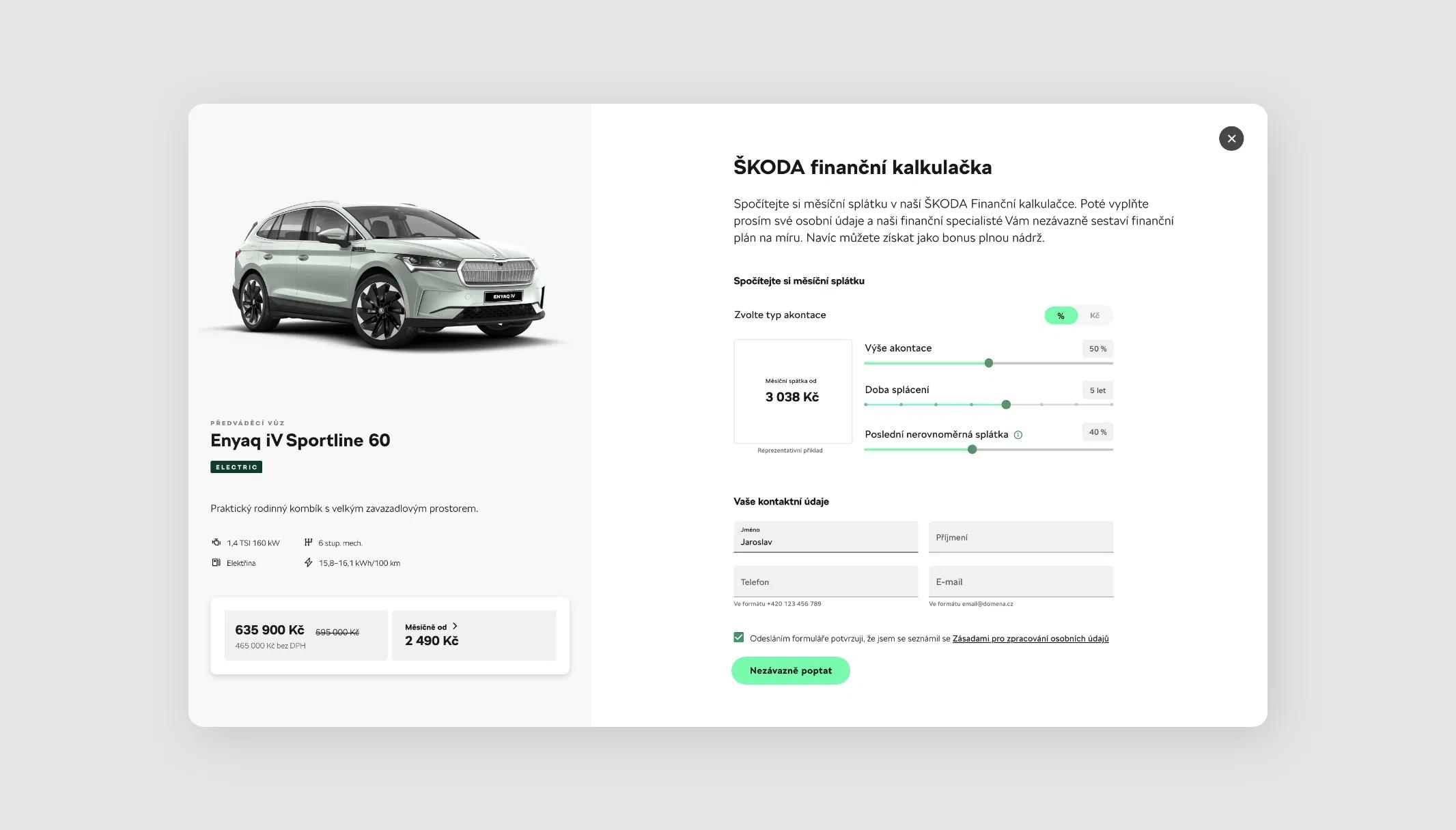 Award-winning websites for Škoda Auto and their official car dealers.