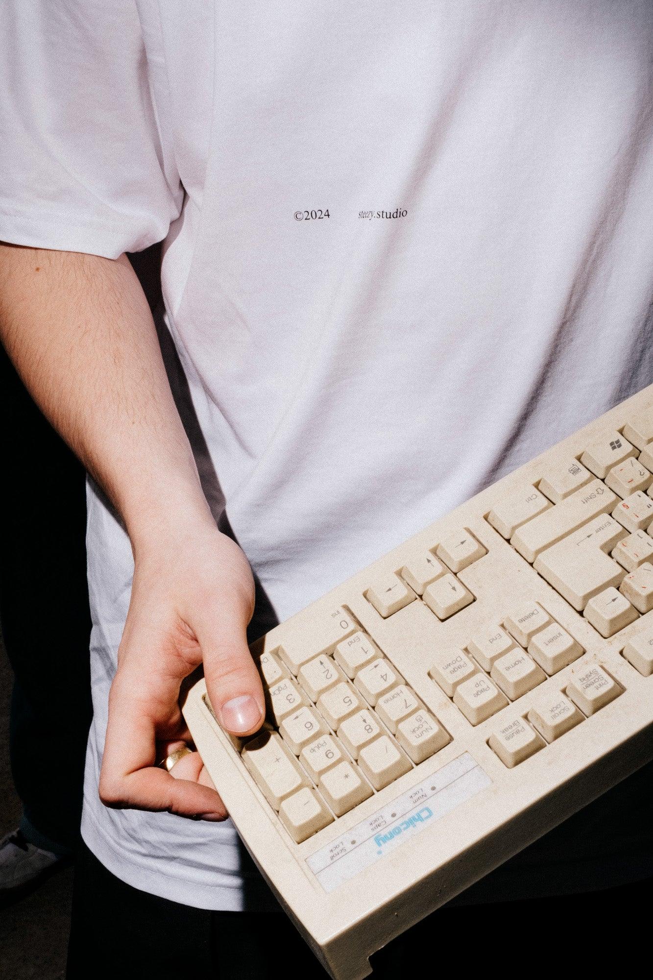 KEYBOARD T-shirt White