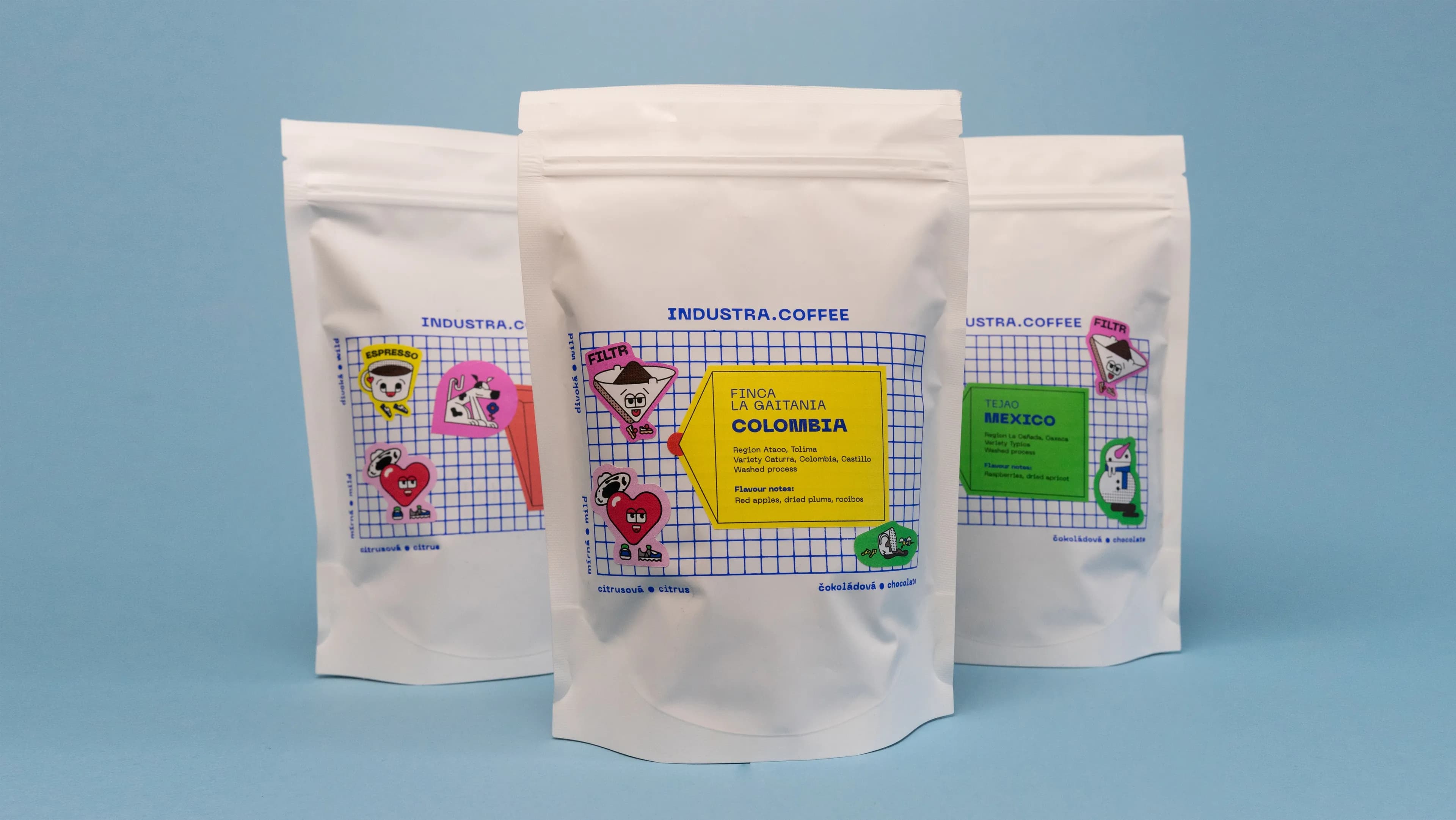 Branding for
award-winning
coffee roasters